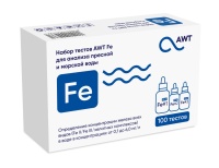 AWT набор тестов Fe (железо от 0,1 до 6 мг/л. 100 тестов)