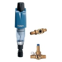 Фильтр BWT Infinity A DR 11/4" с автоматической обратной промывкой и редуктором давления для холодно