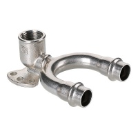 Пресс-водорозетка проходная Valtec VTi.954.DI 15 мм х 1/2"