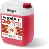 Теплоноситель KRAFT -65С PROF / 20 кг для систем отопления, этиленгликоль