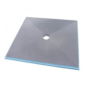 Душевой поддон квадратный Ruspanel 1000х1000х50 мм уклон в центр