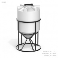 Емкость Полимер-Групп K 500 литров с обрешеткой