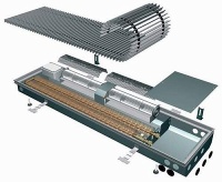 Внутрипольный конвектор Бриз Бриз B 260х120х1000 с принудительной конвекцией