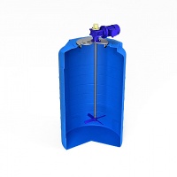 Емкость ЭкоПром T 500 литров с лопастной мешалкой