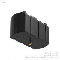 Бак для душа Полимер-Групп "R" 200 л с лейкой