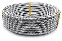 Труба гофрированная нержавеющая Lavita HF 25 мм отожженная (1 метр) Россия