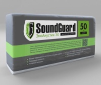 Плита звукопоглощающая SoundGuard ЭкоАкустик 30 1250х600х50мм (3 м2 в уп)