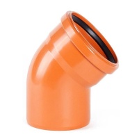 Отвод Ostendorf KGB 110-45° для наружной канализации