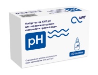 AWT набор тестов Ph (кислотность от 5 до 9 pH. 60 тестов)