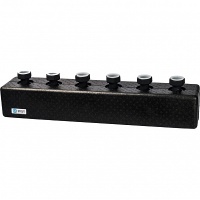 Коллектор Stout стальной распределительный 3 отопительных контура DN 25