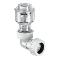 Канализационный обратный клапан McALPINE 19-23 мм вертикальный TUNVALVE