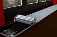 Внутрипольный конвектор с естественной конвекцией КЗТО Бриз 300x80x1200 2то