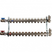 Коллектор Stout из нержавеющей стали в сборе без расходомеров 1/3/4x12, SMS 0912 000012