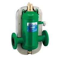Деаэратор Caleffi Discal с фланцевым соединением DN80 и теплоизоляцией