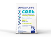 Соль таблетированная Мозырьсоль "Универсальная" Экстра 10кг